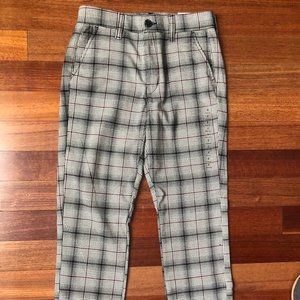 NWOT AE High Waited Plaid Skinny Pants